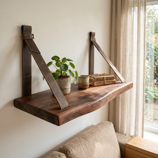 Donker Eiken - Wandplank
